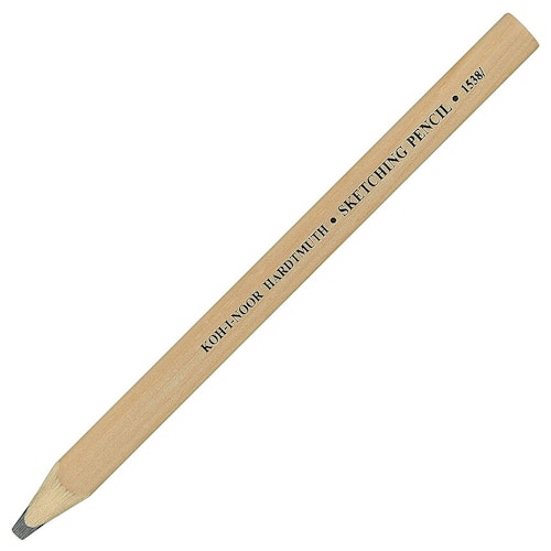 Platt blyertspenna