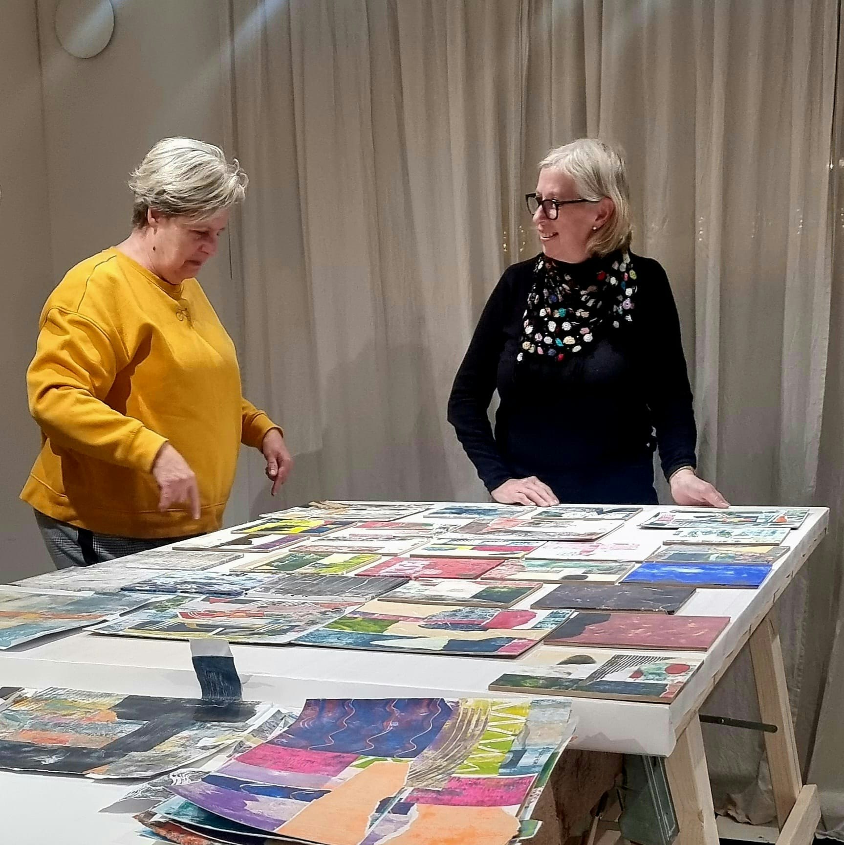 Collage & Vernissage - Oktober