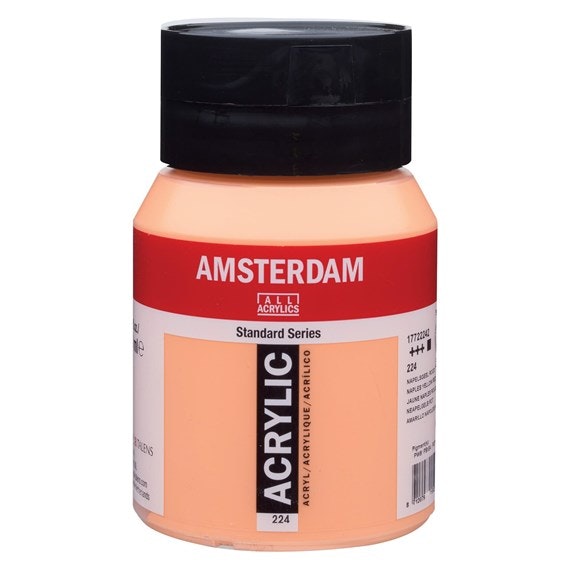 Naples Yellow Red 224 - Amsterdam Akrylfärg 500 ml