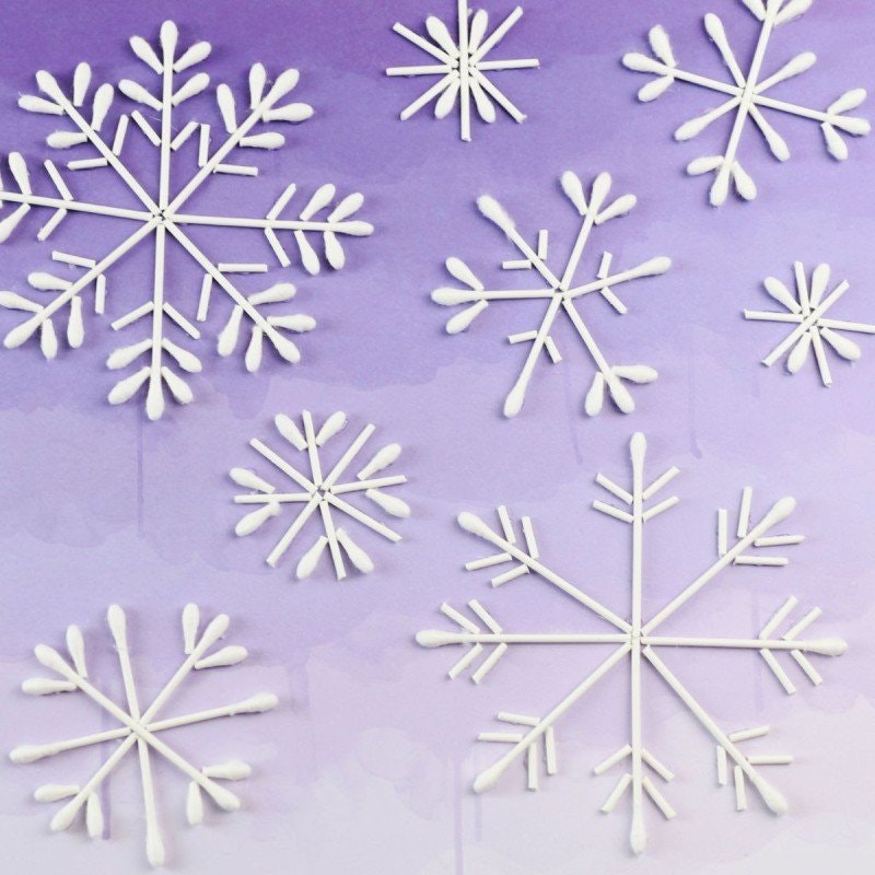 Snöflingor av tops