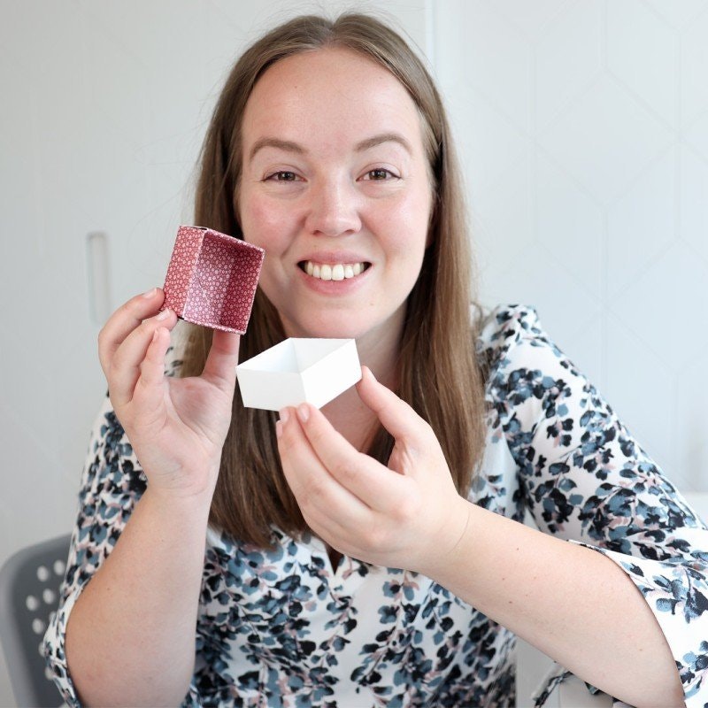 Vik en ask av papper - Så gör du