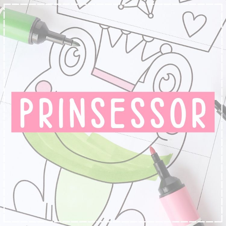 Prinsessor - Melinaedeshop