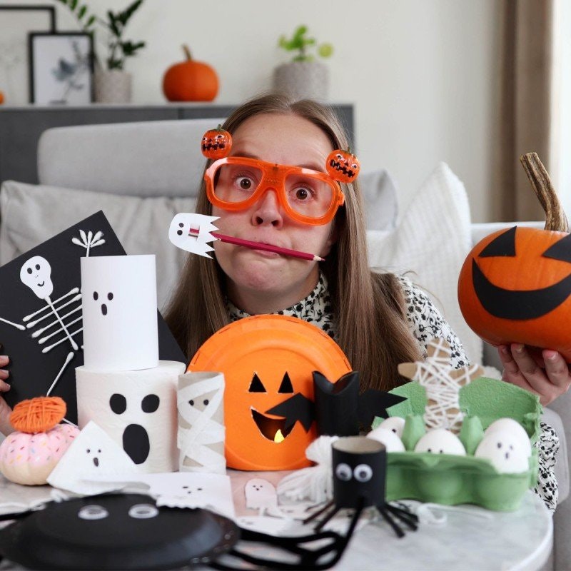 20 halloweenpyssel med saker du har hemma