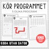 Kör programmet - kodning