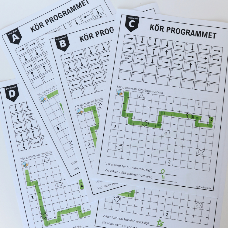 Kör programmet - kodning