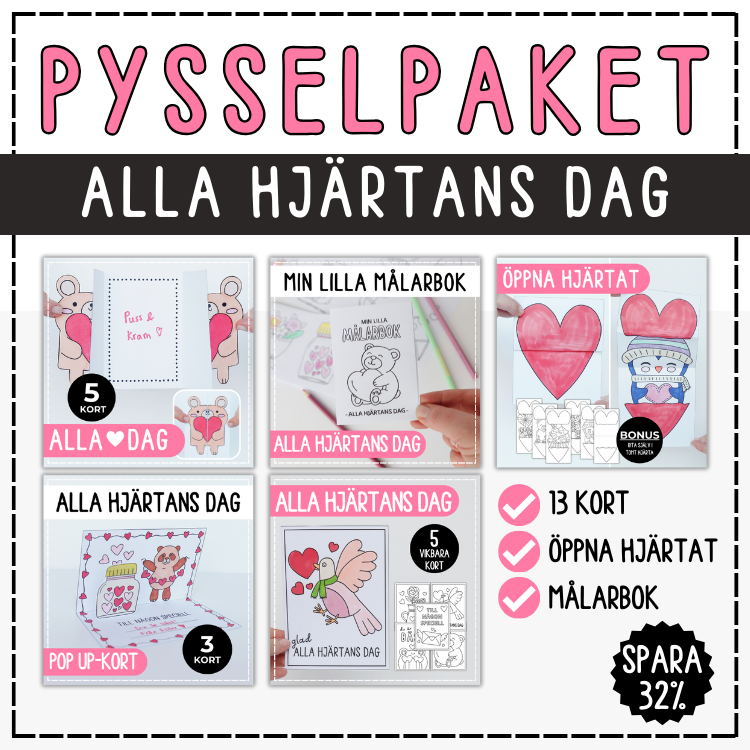 Alla hjärtans dag-pyssel : paket