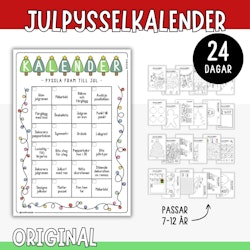 Julkalender - 24 julpyssel (original)