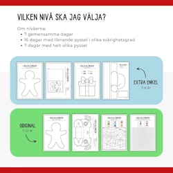 KOMBO pysselkalender original & extra enkel