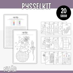 20 nyårspyssel - räcker med pennor