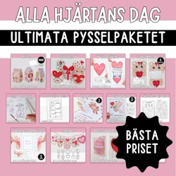 Alla hjärtans dag - Ultimata pysselpaket