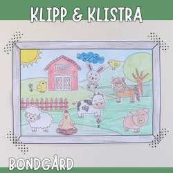 Gör en tavla: bondgård