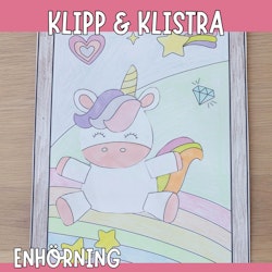 Gör en tavla: enhörning