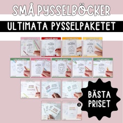 Pysselkit - små pysselböcker (15 stycken)