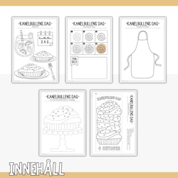 Pysselpaket - kanelbullens dag