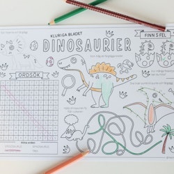 Dinosaurier - kluriga bladet