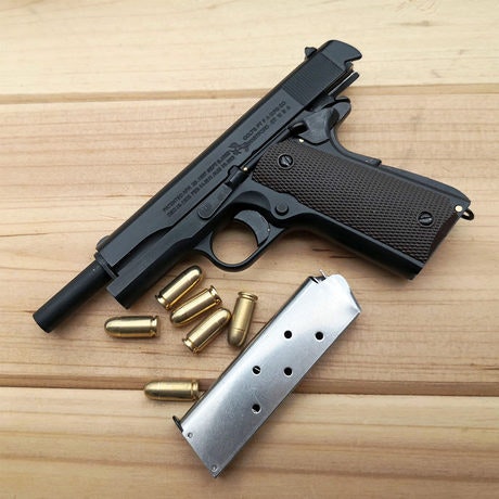 Colt 1911 Miniatyrmodell skala 1:2 Black