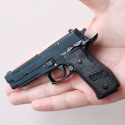 Sig sauer P226 Miniatyrmodell skala 1:2 Black high precision