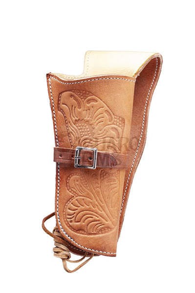 Western brown right holster