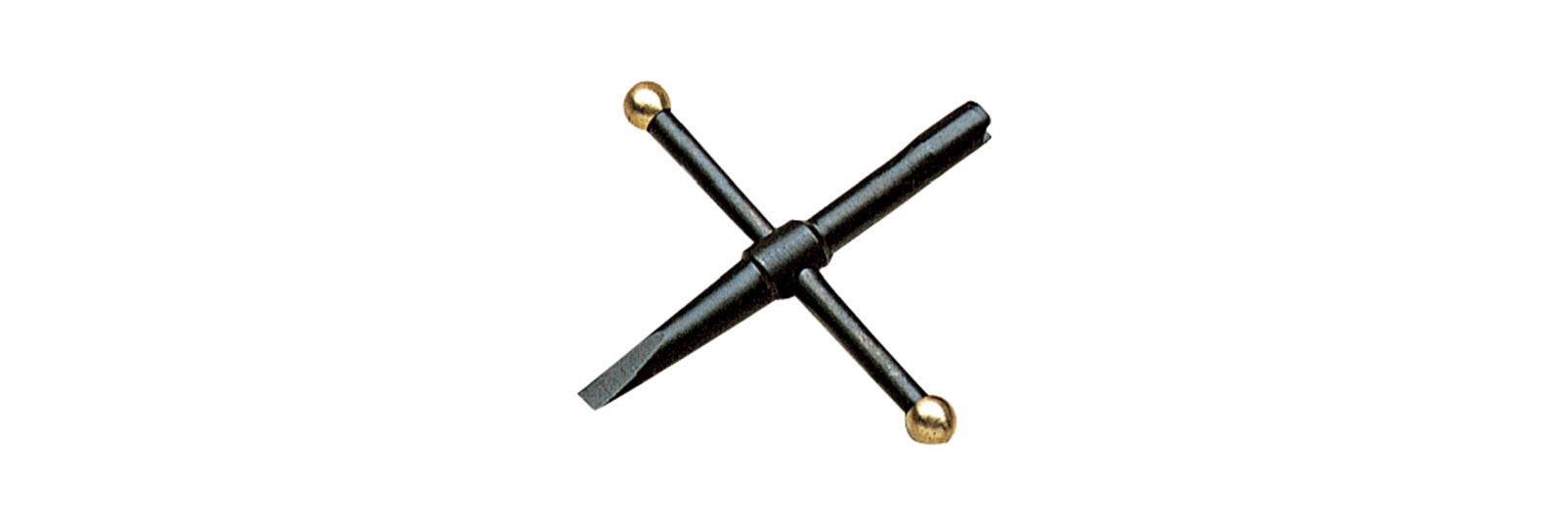 Cruciform nipple wrench