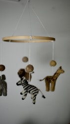Babymobil safari-djur