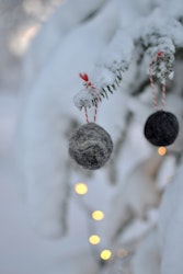 Ull-julkulor i 5-pack