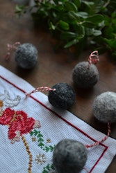 Ull-julkulor i 5-pack