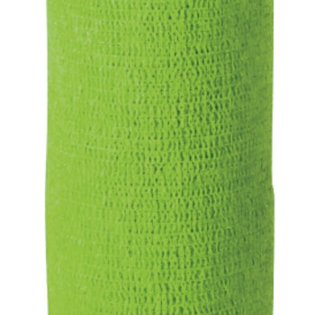 Självhäftande Bandage 10cmx4,5m, Grön