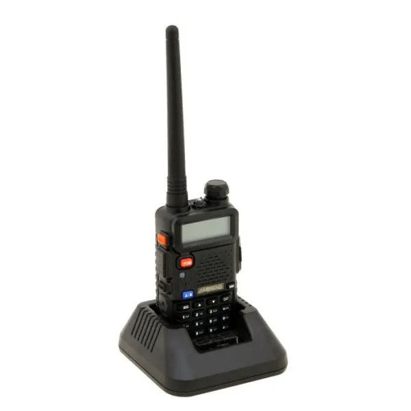 Baofeng UV-5R Dual-Band Walkie-Talkie - Svart - Krisskydd Sverige AB