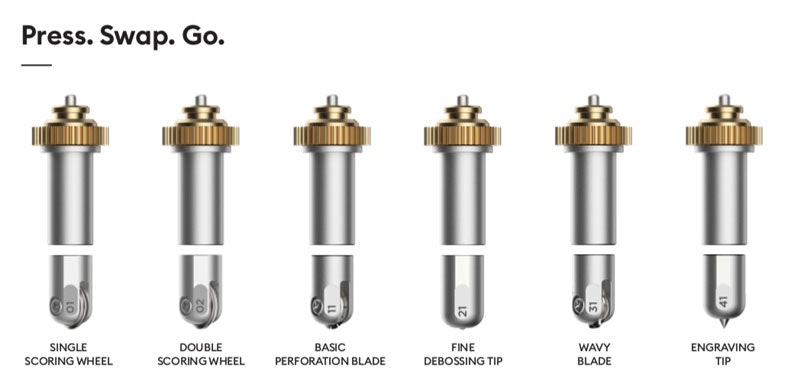 Cricut Maker DebossingTip, Quickswap förklaring