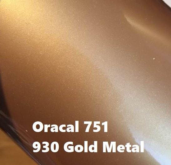 Oracal 751, Guld Metallic