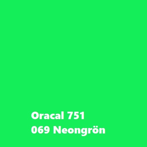 Oracal 751, Neongrön