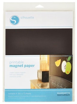 Silhouette Printbart Magnetpapper
