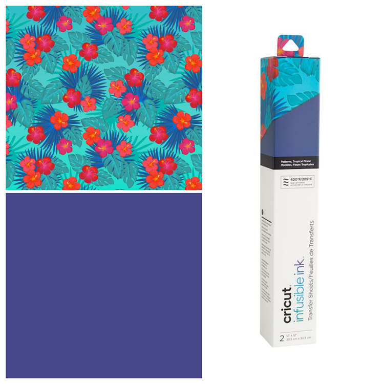 Infusible Ink Transfer Sheet 2-pack, Tropical Floral