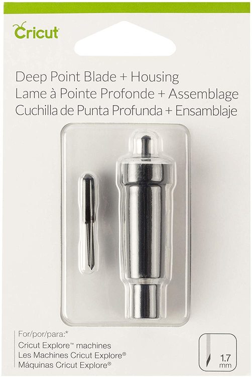 Cricut Deep Cut Blade + Housing förpackning