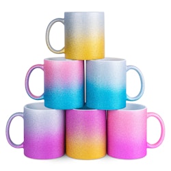 Subli Sparkle Gradient mugg