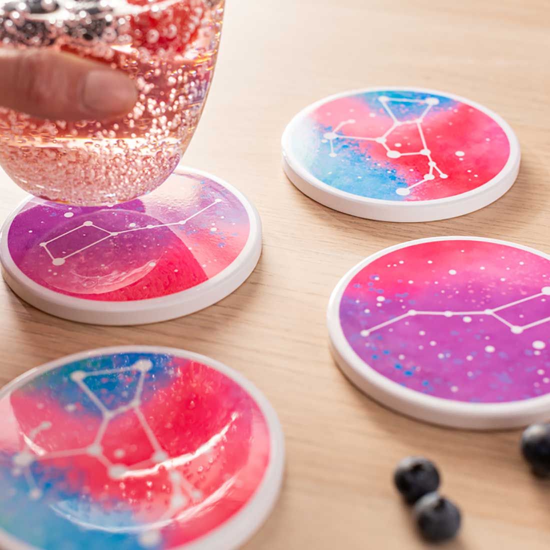 Infusible Ink Round Coaster