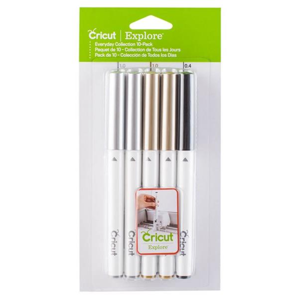 Cricut Pen Set 10-pack Everyday Collection