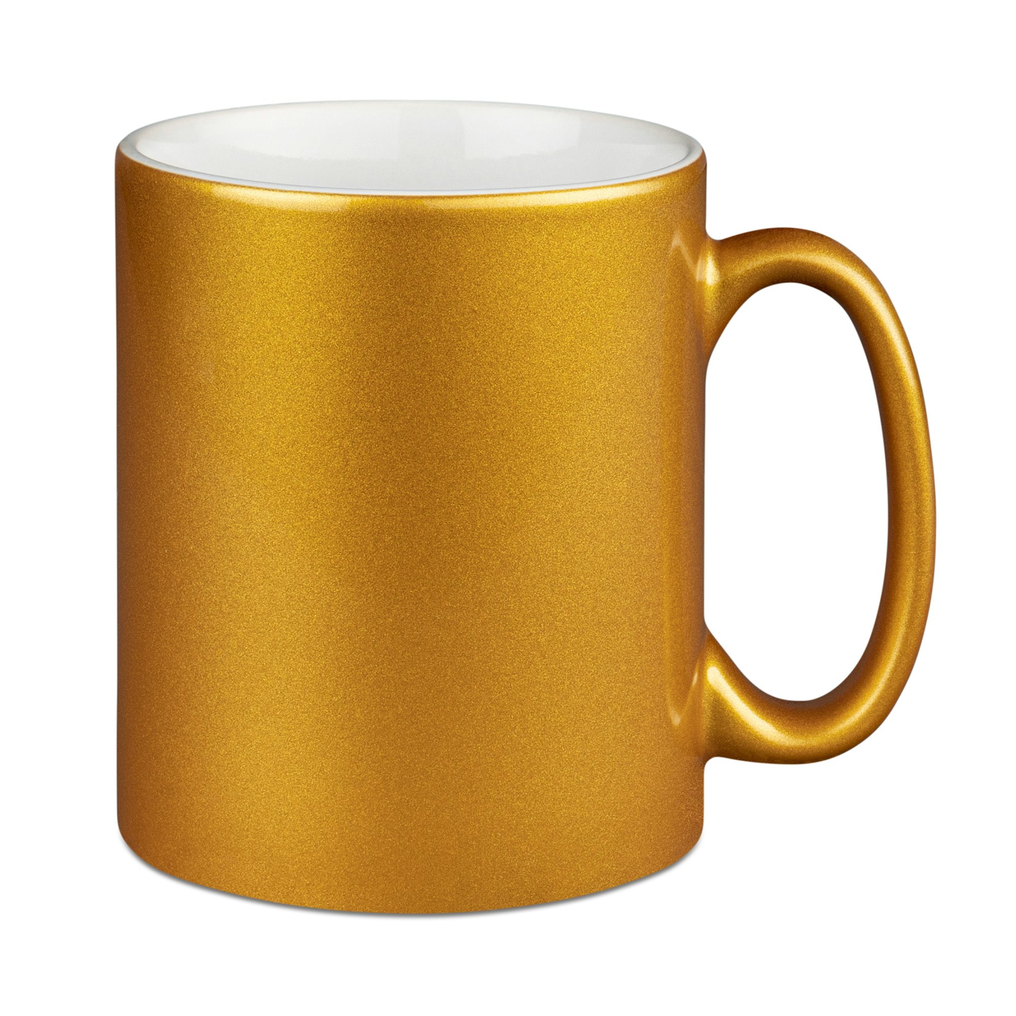 Glossy guld mugg