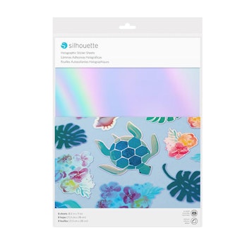 Silhouette Stickers Holographic