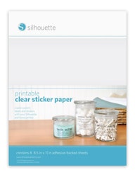 Silhouette Stickers Transparent