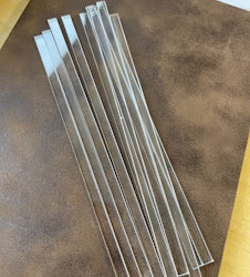 Caketopper pinnar akryl 10-pack