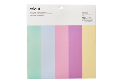 Cricut Smart Paper Sticker Cardstock Pastels