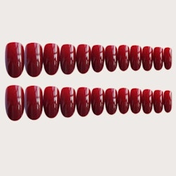 24 röda naglar