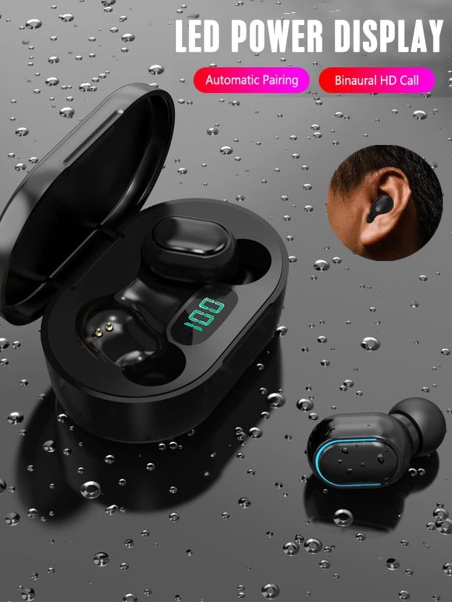 Trådlös kompatibel med Bluetooth-hörlurar