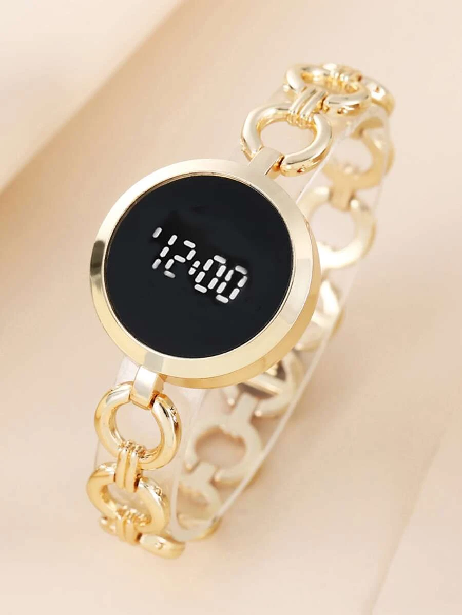 Round Electronic Watch