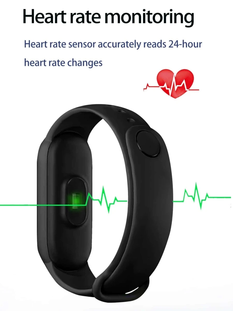 Blood Pressure Monitoring Oval Smart Watch