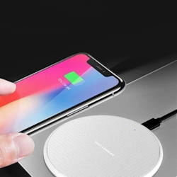 1pc Desktop Wireless Charger Compatible With Apple & Android