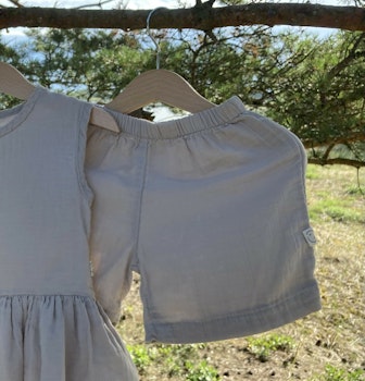 Shorts i muslin till pojkar och flickor