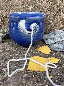 Garnskål