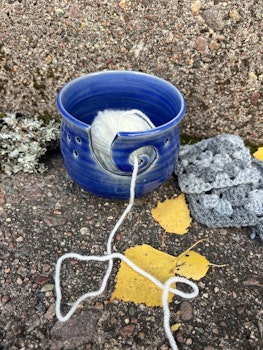 Garnskål